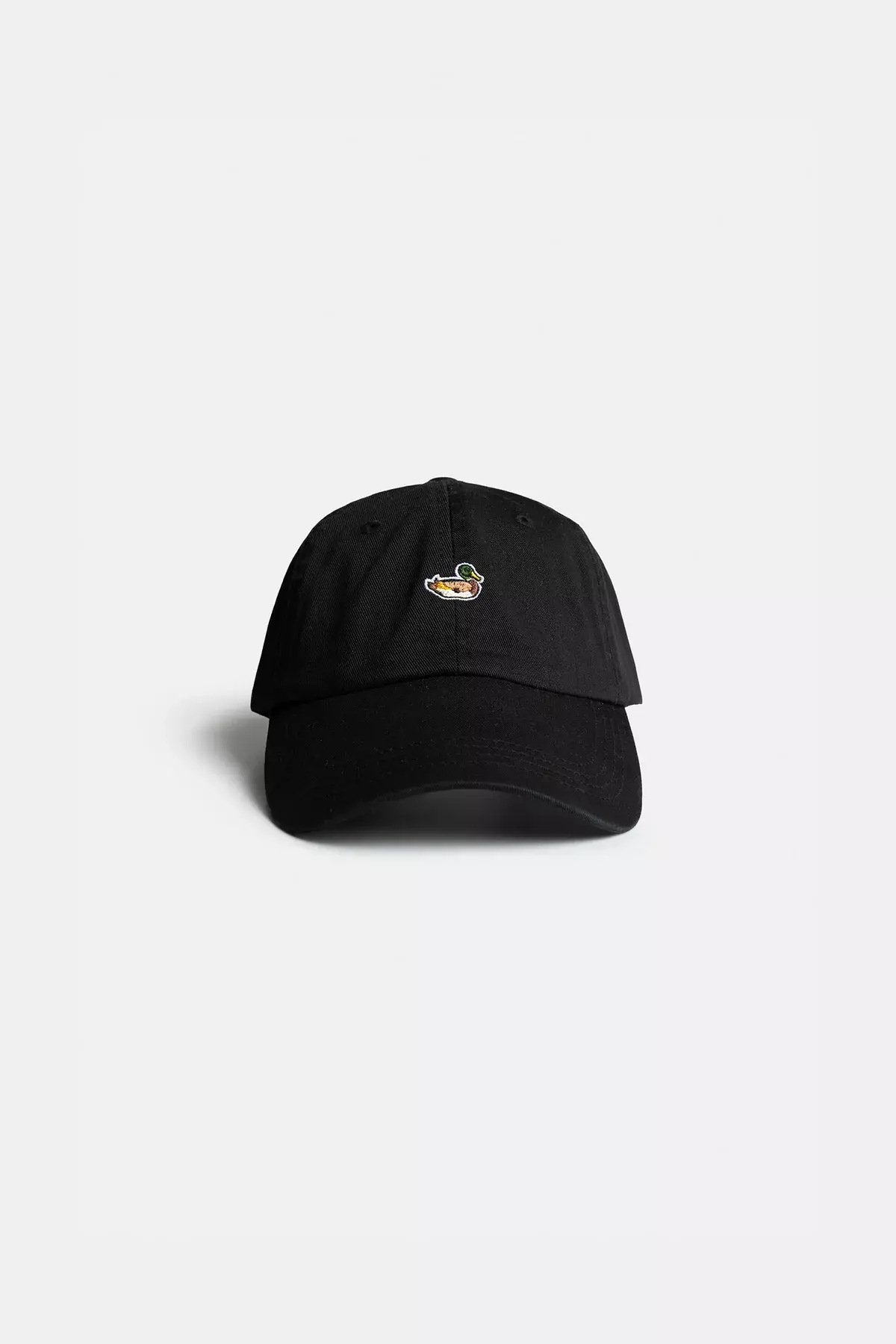 Edmmond Studios Duck Plain Black Patch Cap schwarz